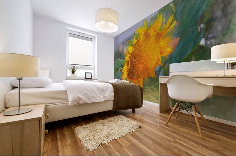 Sunflower beauty Mural print