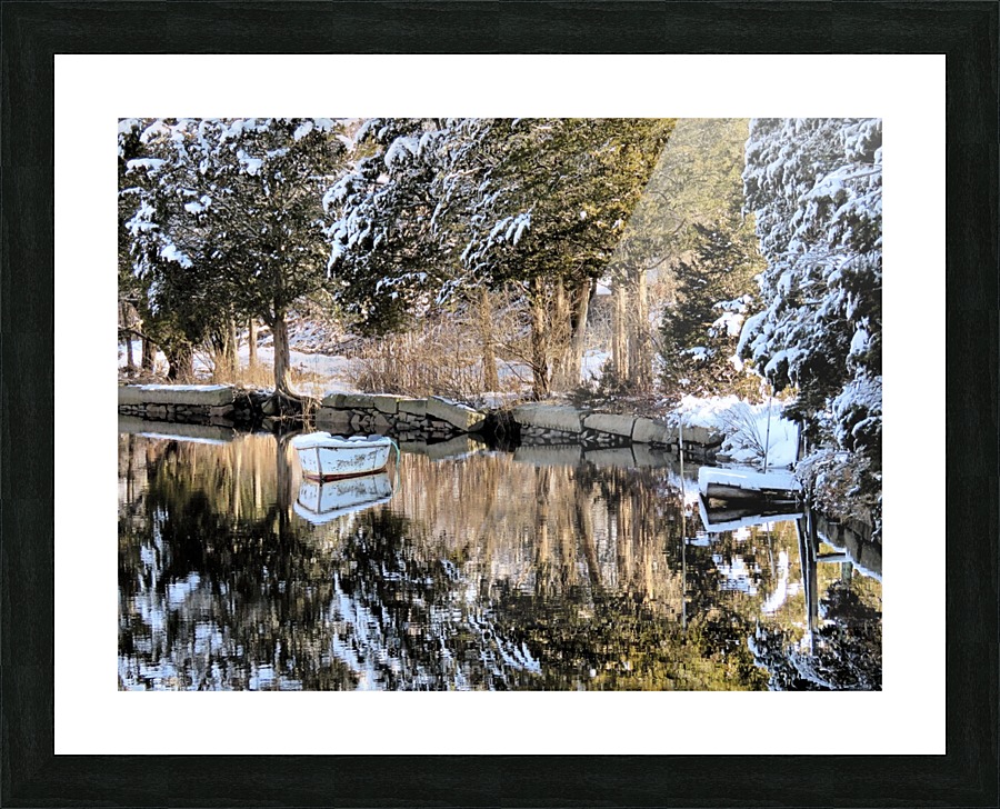 River reflections  Picture Frame print