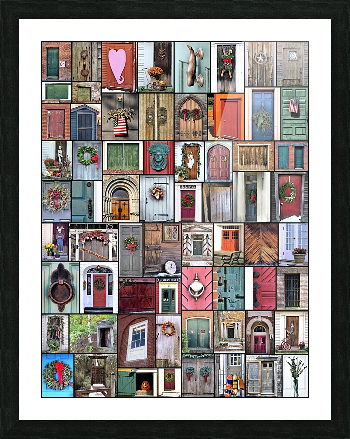 Doors  Picture Frame print