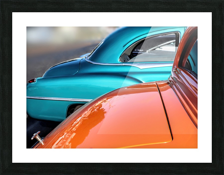 Automobile abstract  Picture Frame print
