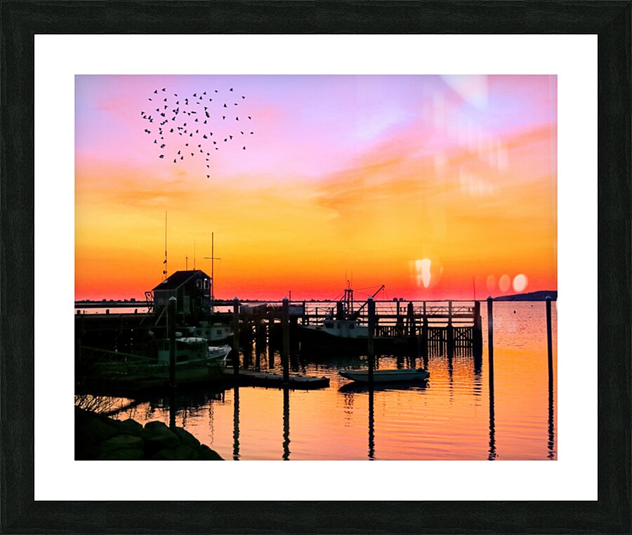 Civil twilight  Picture Frame print