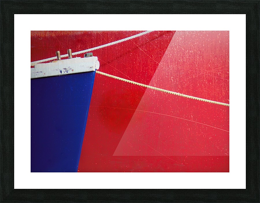 Nautical abstract Picture Frame print