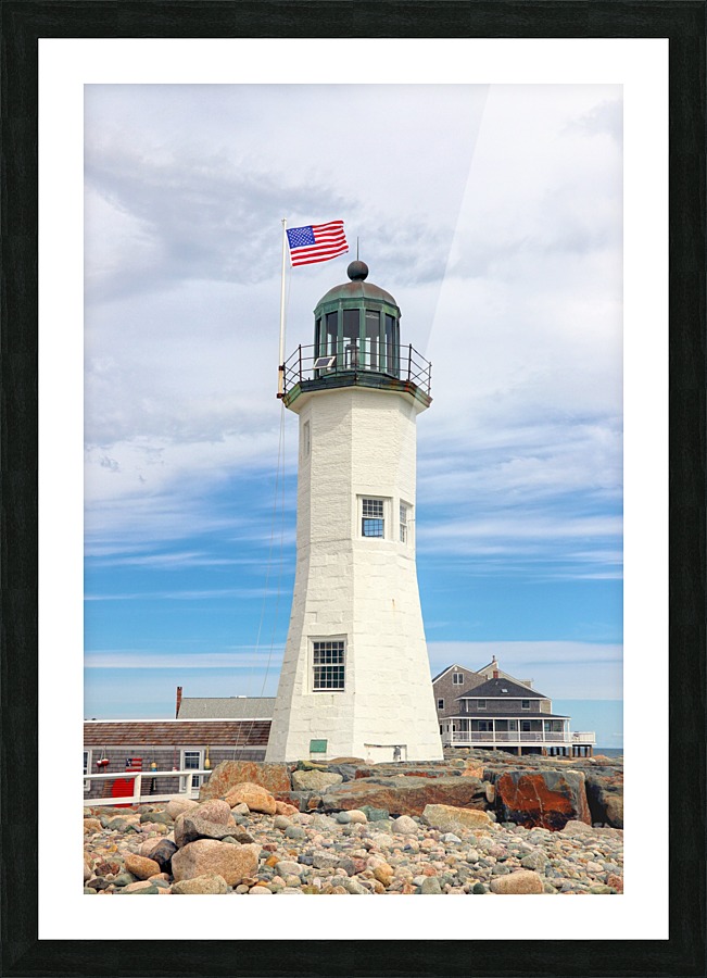 Scituate Light Picture Frame print