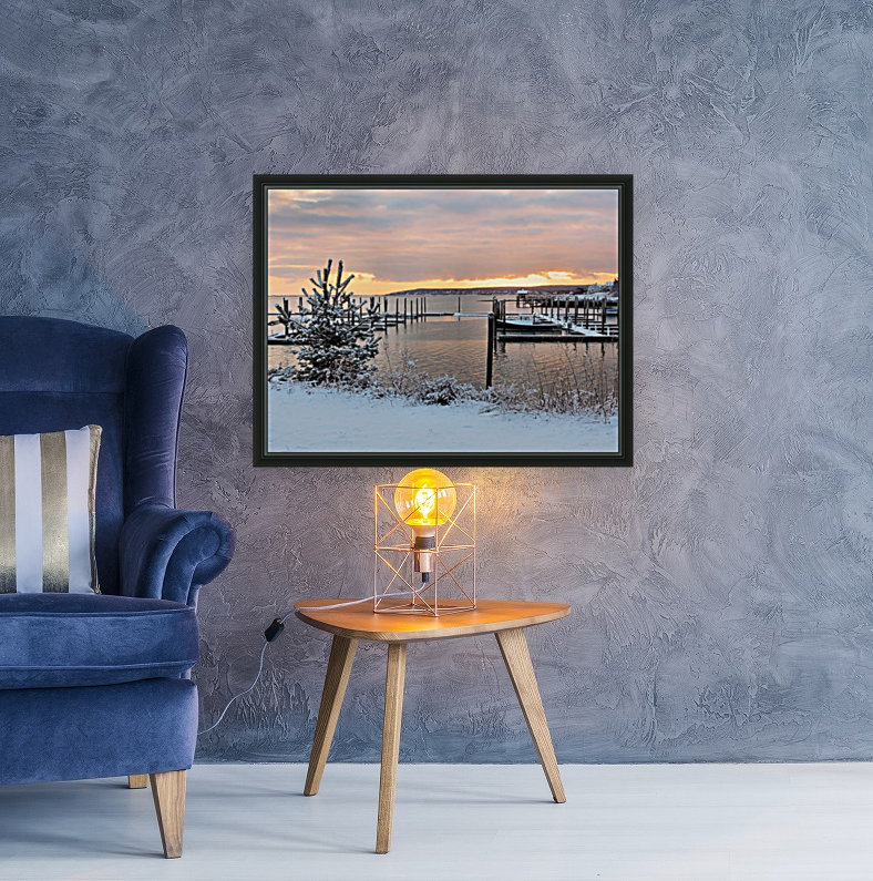 Yellow sunrise Reproduction
