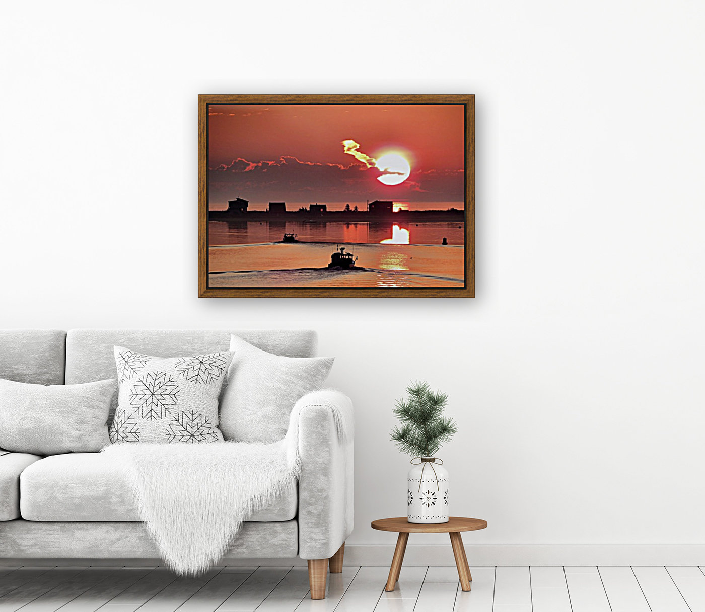 July sunrise Reproduction