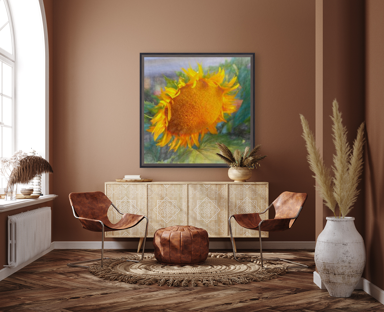 Sunflower beauty Reproduction