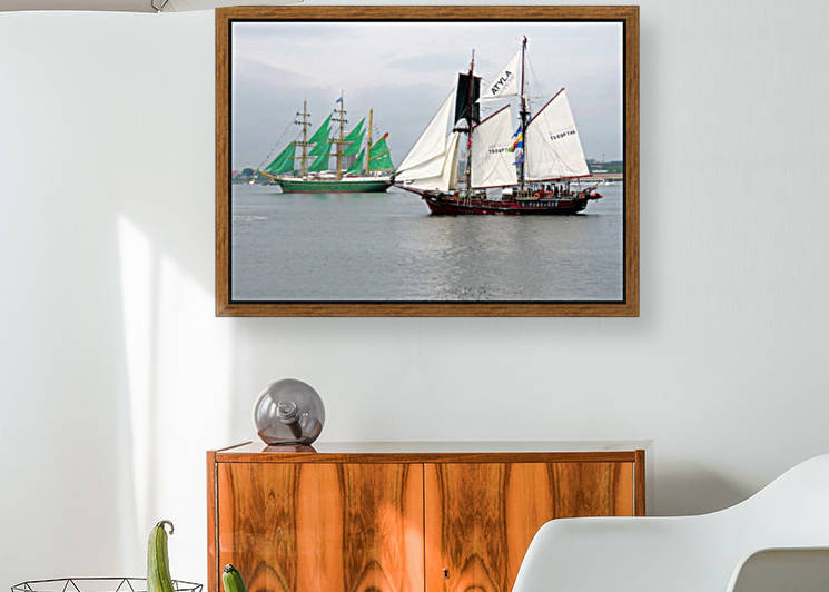 Alexander Von Humboldt II and Atyla  by Photography by Janice Drew