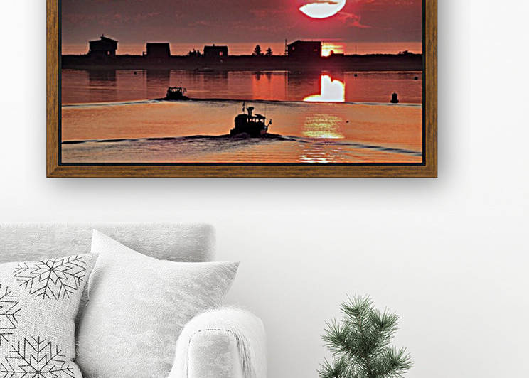 July sunrise Reproduction