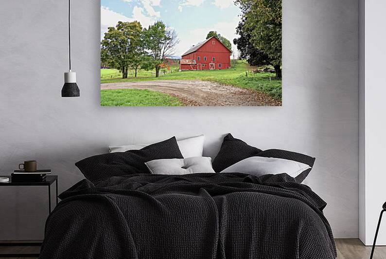 1850 Spear Barn Stowe Vermont  by Photography by Janice Drew