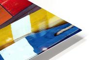 Stripes and Solid Buoys  HD Metal print