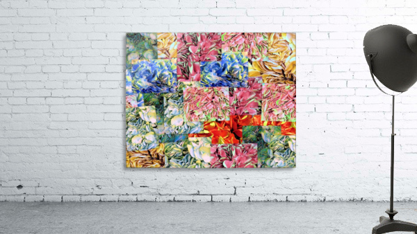 Hydrangea Petals  Wall Preview
