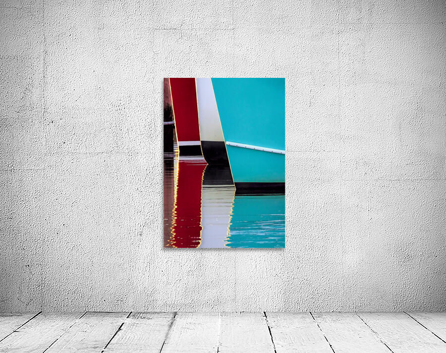 Red White Blue Reflections Wall Preview