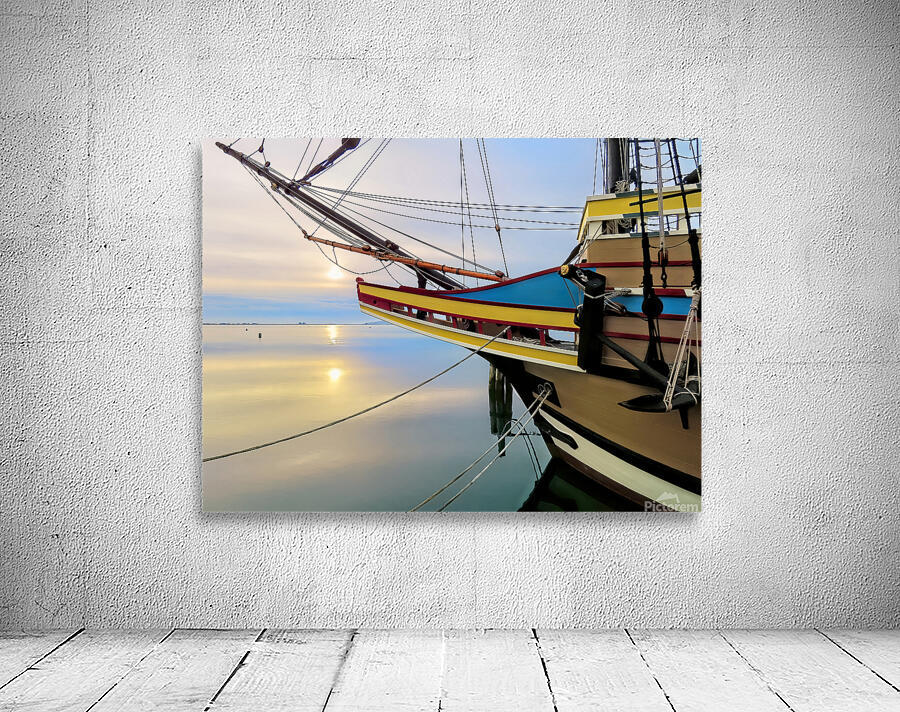 Filtered sunrise in March  Wall Preview