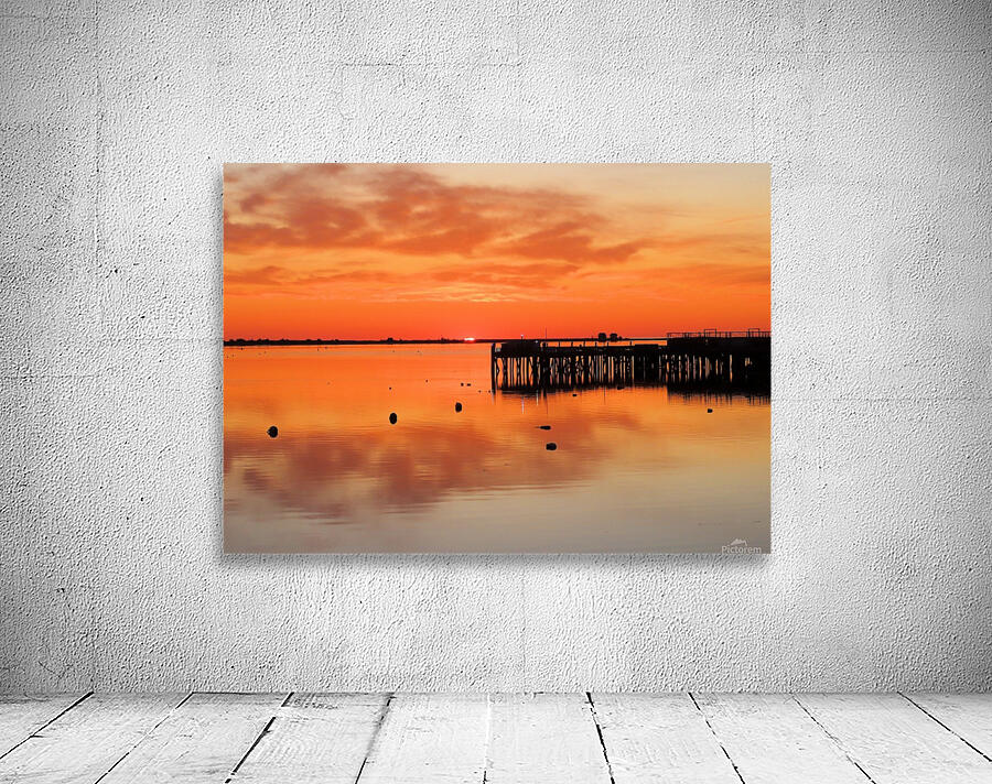 Before sunrise reflections Wall Preview