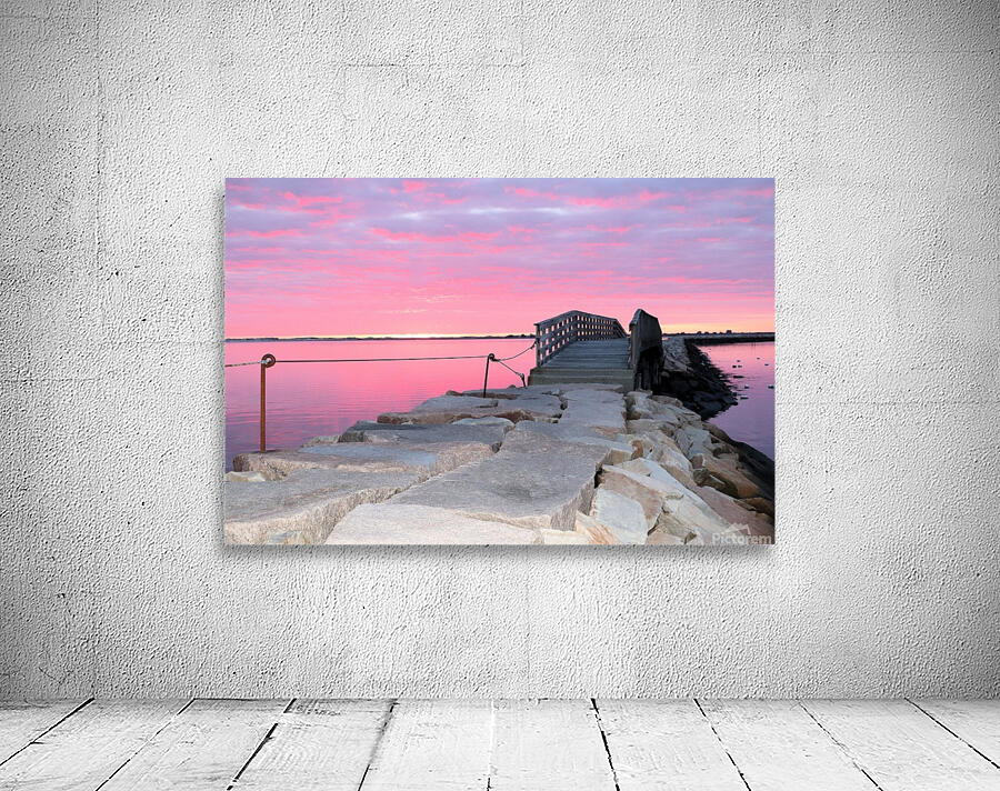 Jetty sunrise  Wall Preview