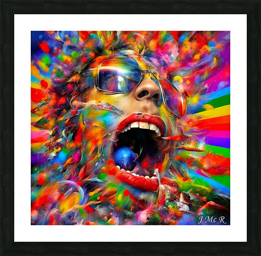 Dreamer Searing Picture Frame print