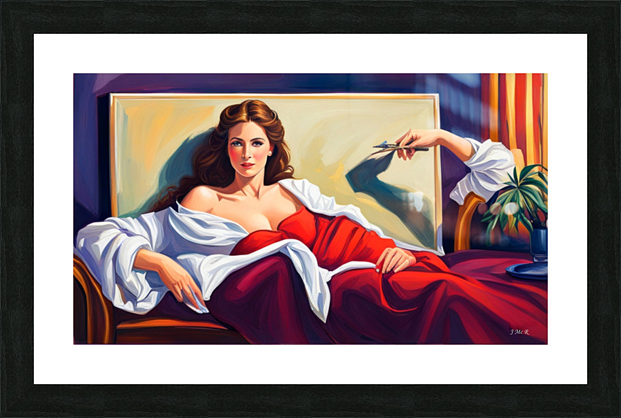 Pose Picture Frame print