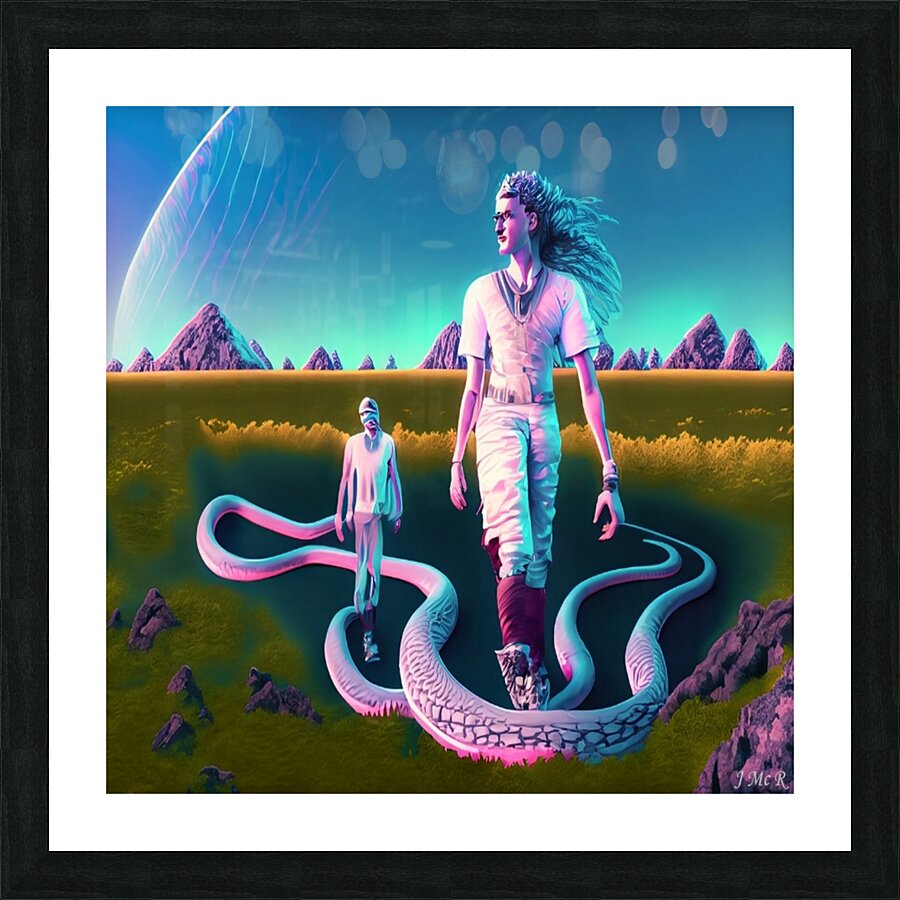 Explorer Picture Frame print