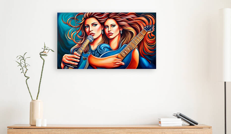 Miss Prog by John Mc Reason ARTWORKS POP ROCK PROG ROCK ART