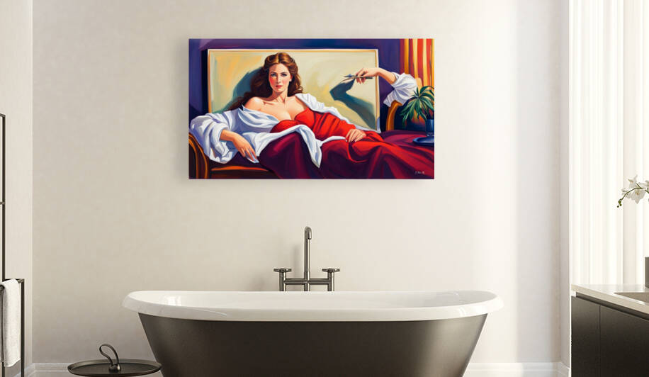 Pose by John Mc Reason ARTWORKS POP ROCK PROG ROCK ART