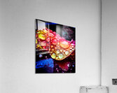 Glowing Dew Drop Acrylic Print