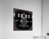 Silver Web Acrylic Print