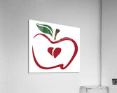 redAppleOnly Acrylic Print