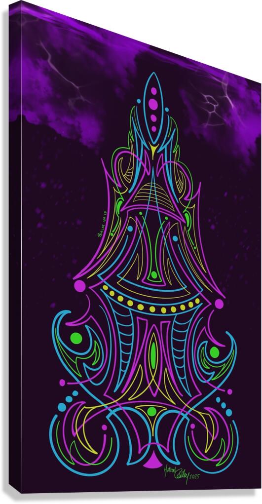 Royal Purple Canvas Print