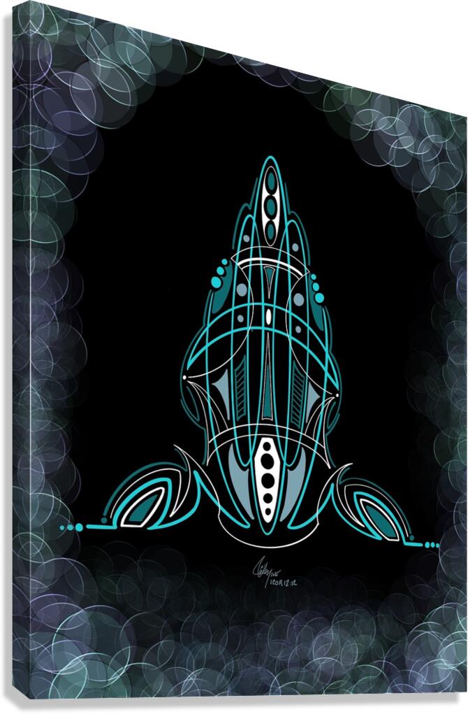 Island Blooz Canvas Print