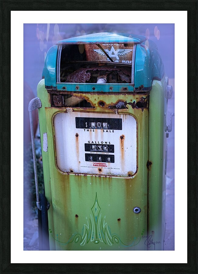 Low Fuel Picture Frame print