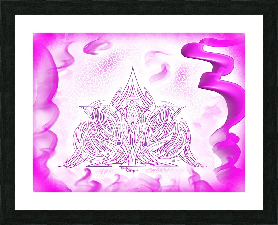 Whiteglow Picture Frame print
