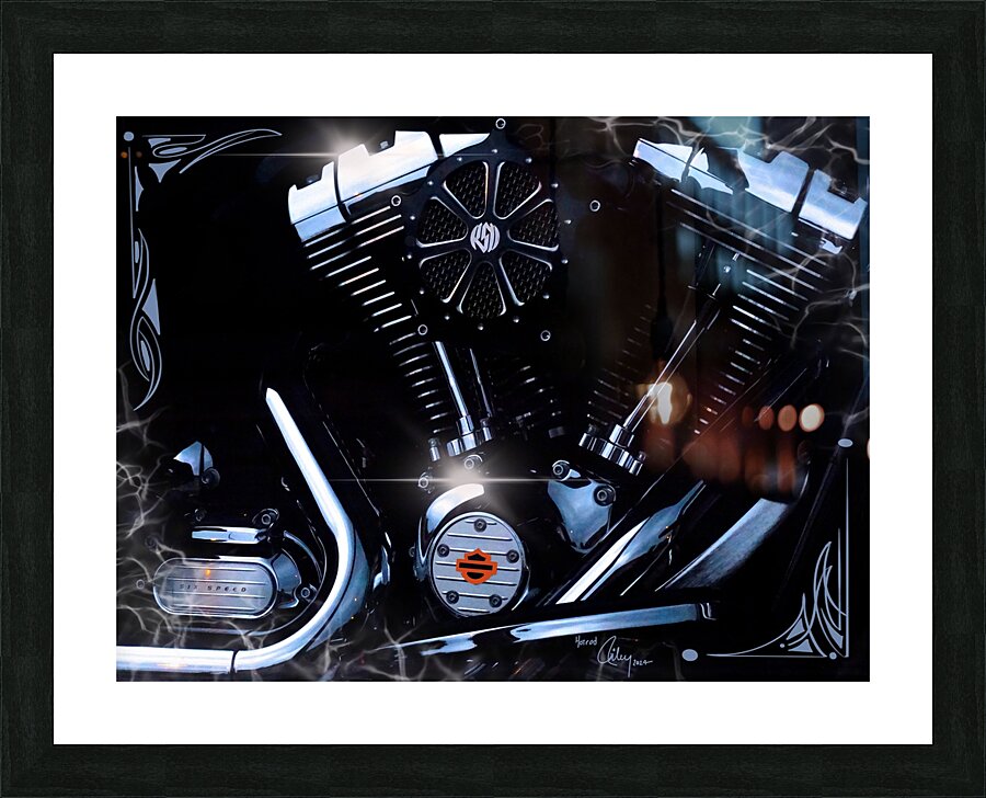 Harleyhorse Picture Frame print