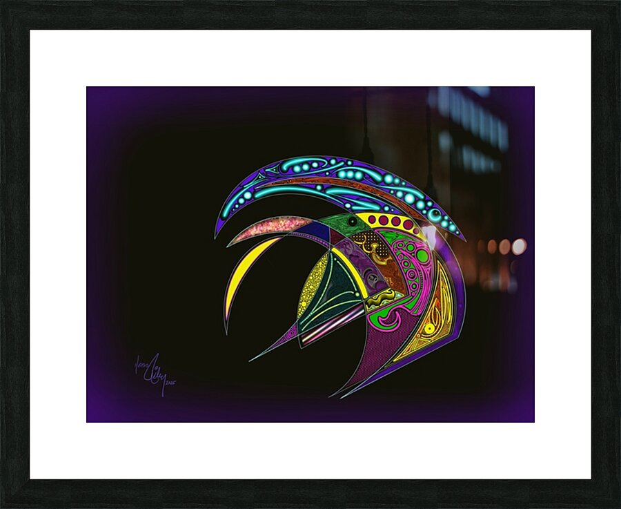 What The 1 Picture Frame print