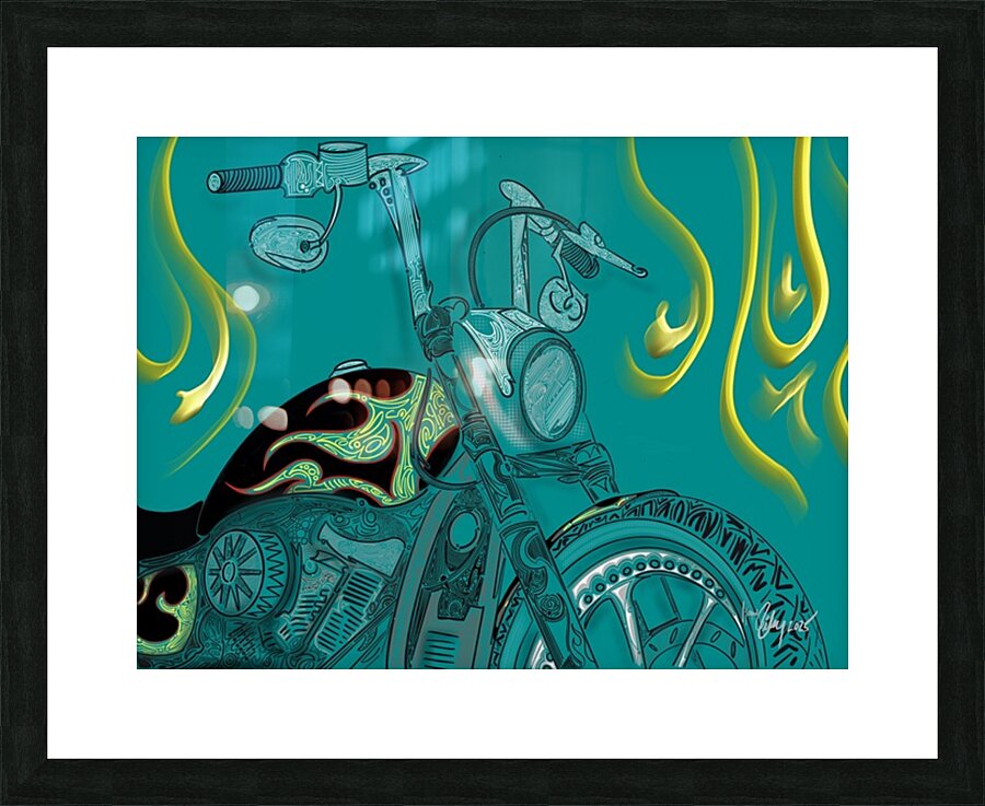 Bad Bobber Picture Frame print