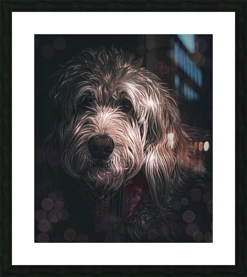 Popcorn Picture Frame print