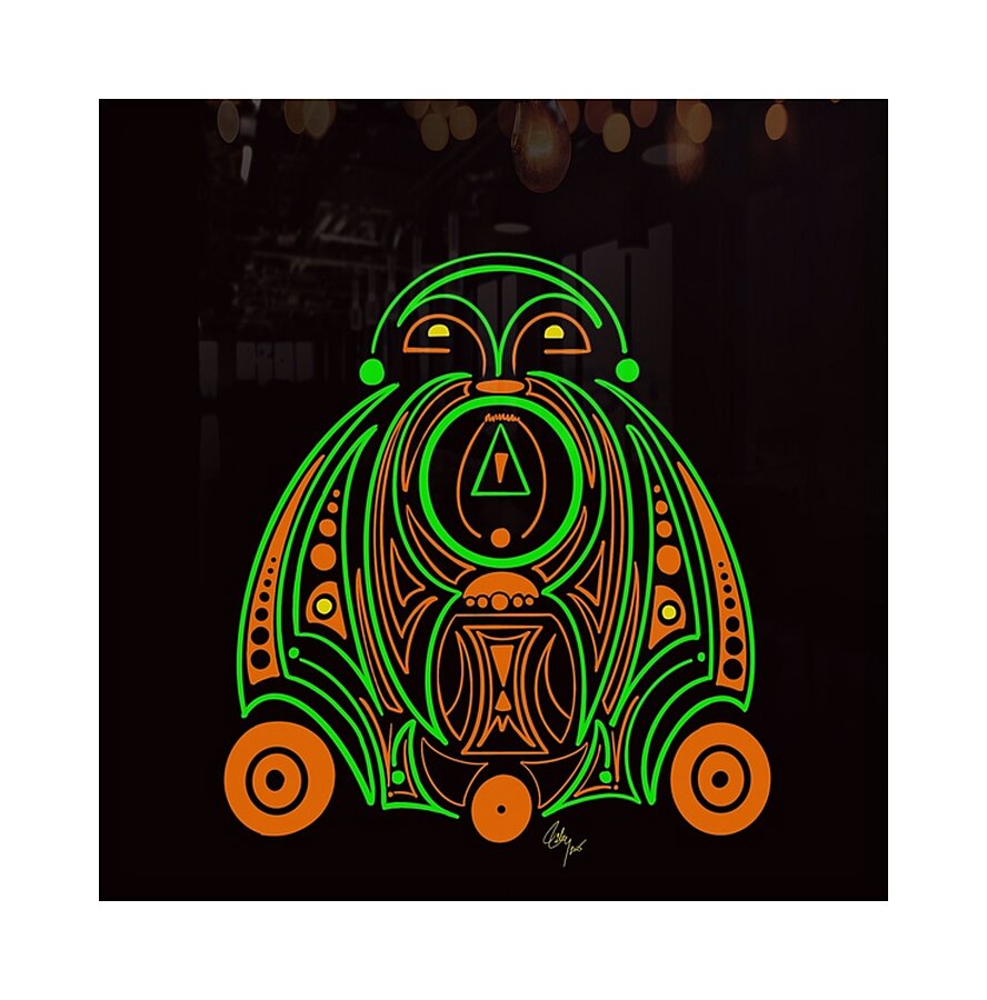 Orange U Special Picture Frame print