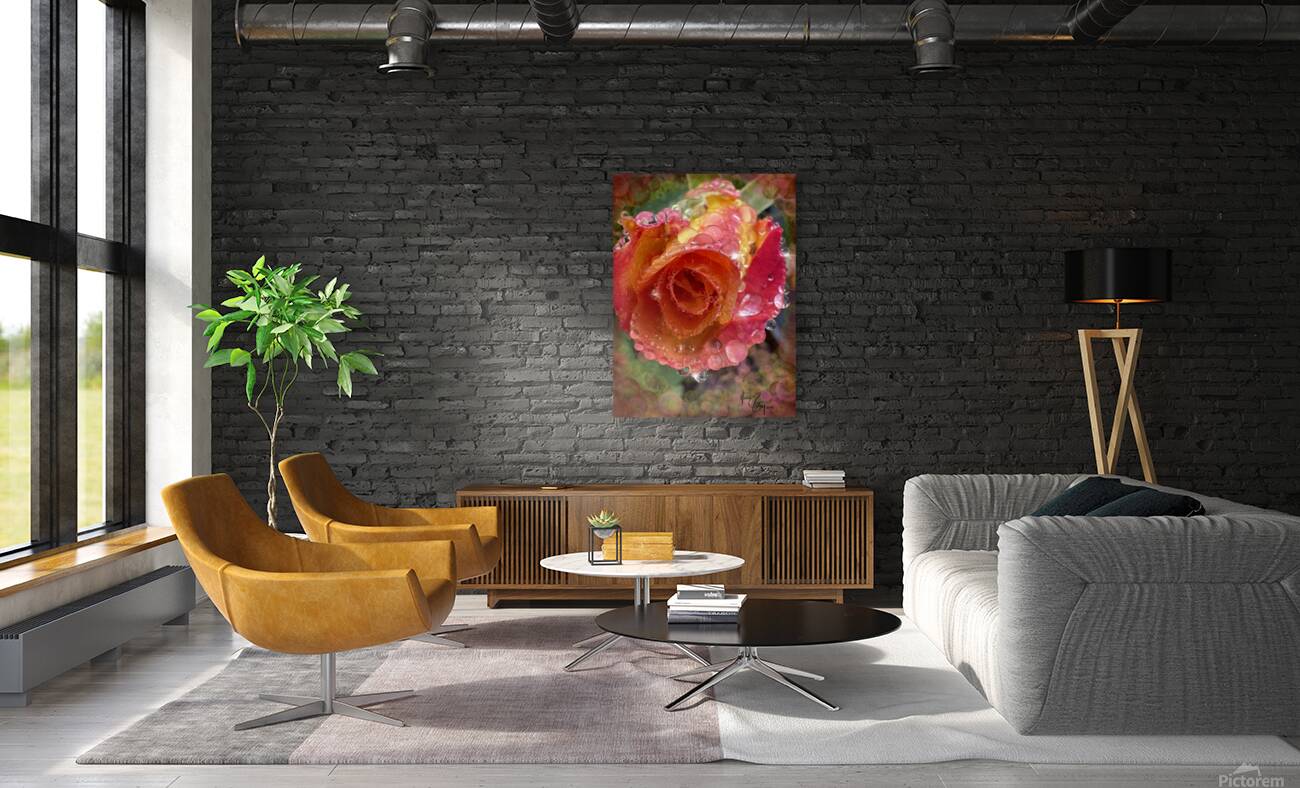 Frozen Rose Reproduction