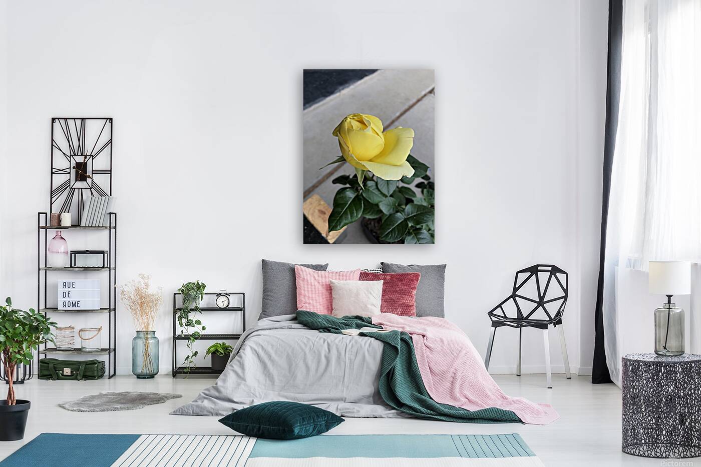 Yellow Rose Reproduction