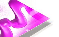 Whiteglow HD Metal print