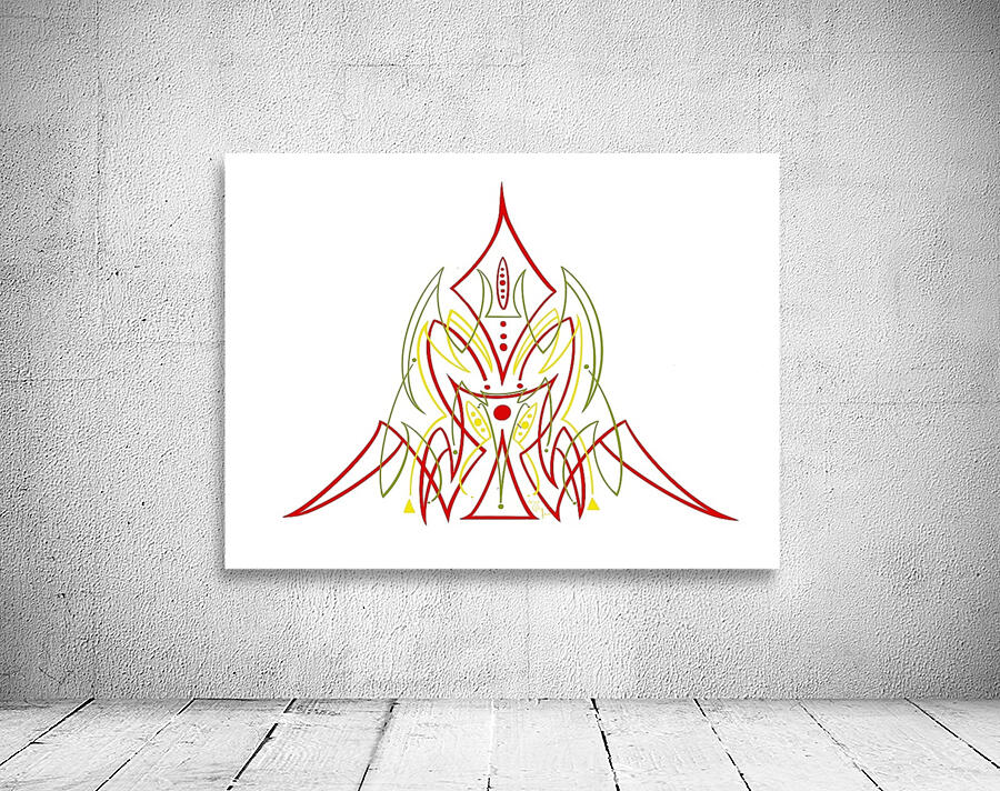 Red Lemon Lime Wall Preview