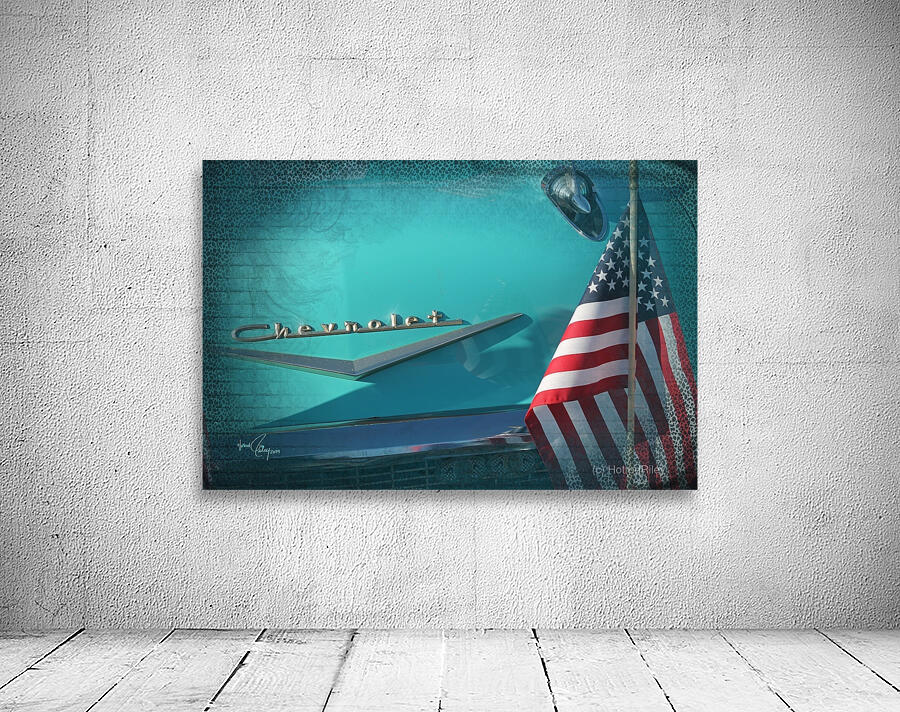 Chevy Blue Wall Preview
