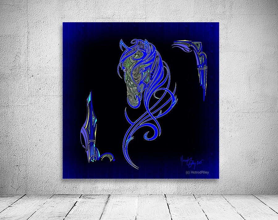 Glowing Gelding Wall Preview