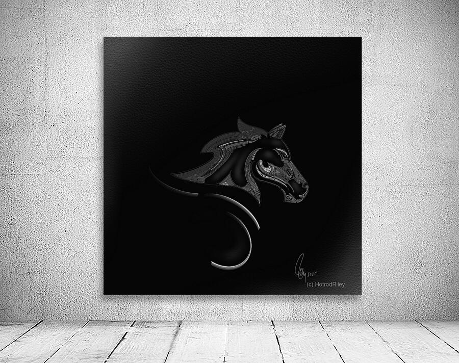 Ghost Stallion Wall Preview