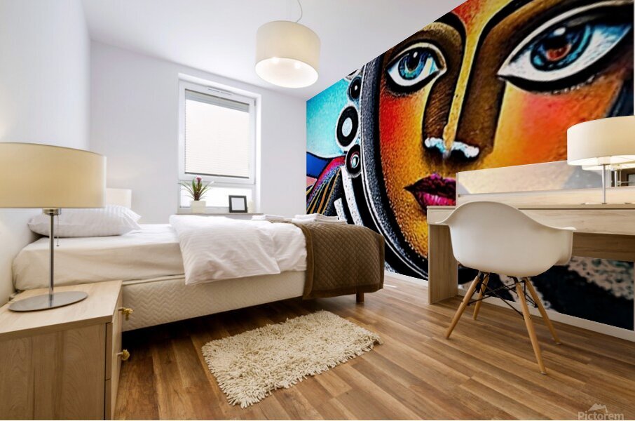 Ms Andromeda Mural print