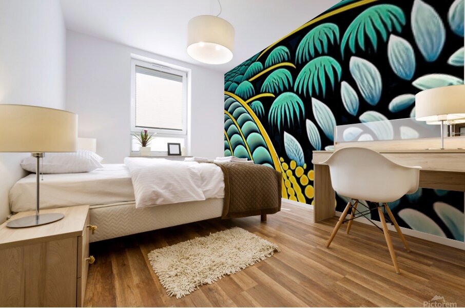 The Harvest Mural print