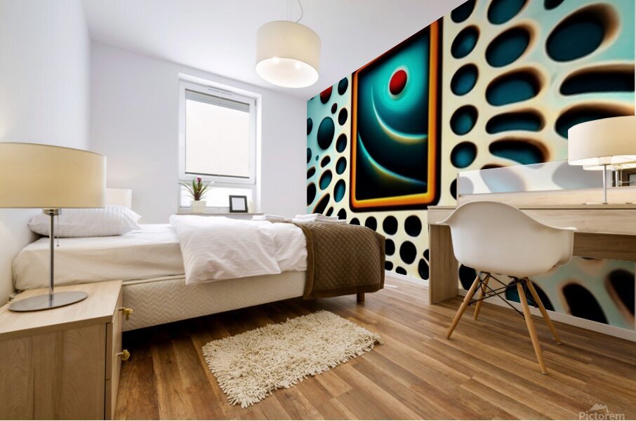 Mirror Web Mural print