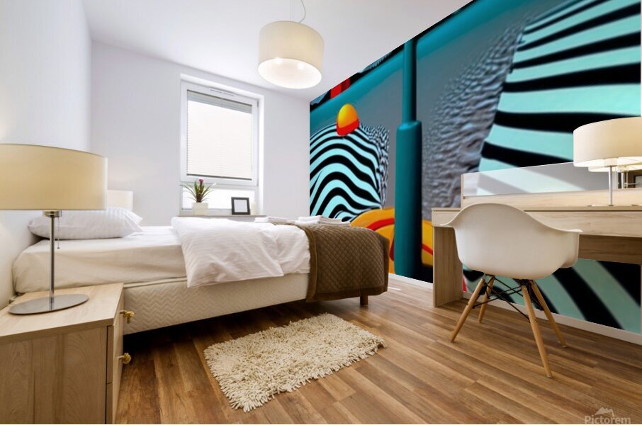 Mars Field Mural print