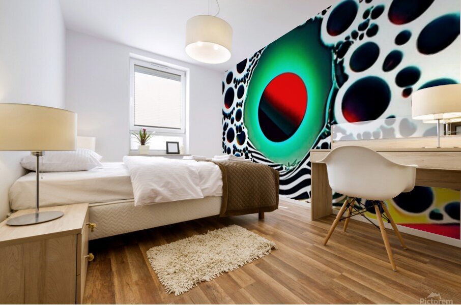Choco Balls Hole Mural print
