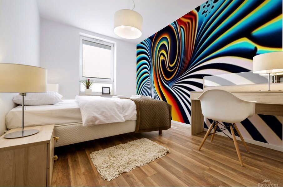 Meteor Falls Mural print
