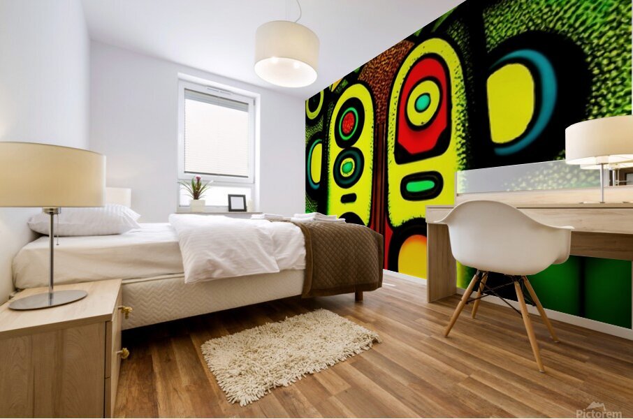 Viking Ape Mural print
